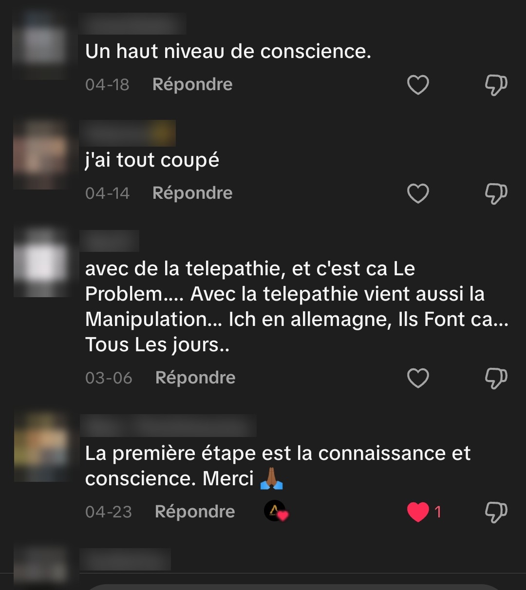 Témoignage d'un abonné