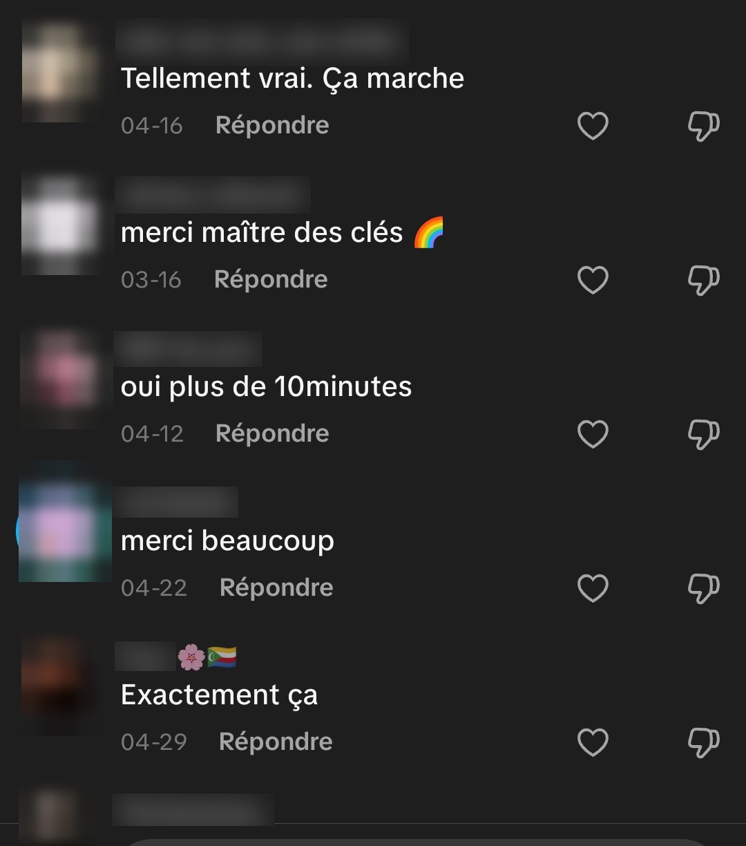 Témoignage d'un abonné
