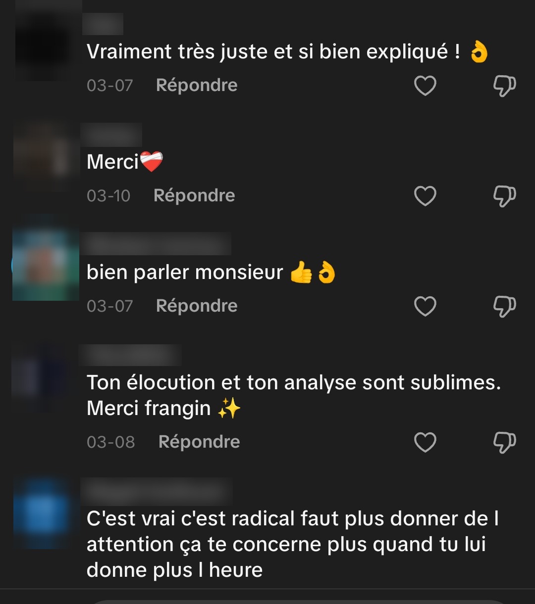 Témoignage d'un abonné