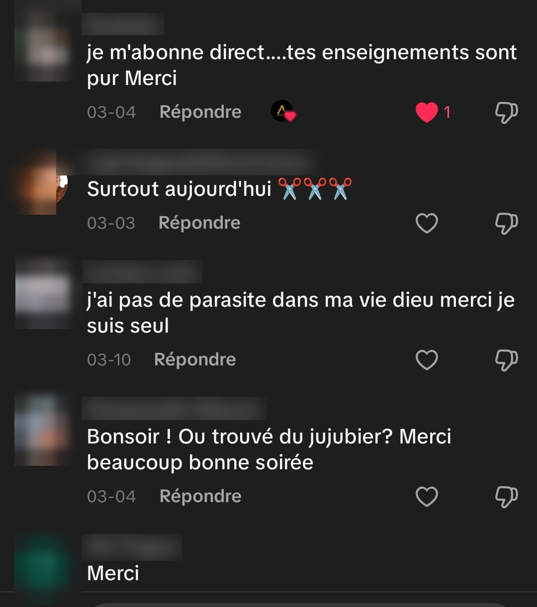 Témoignage d'un abonné