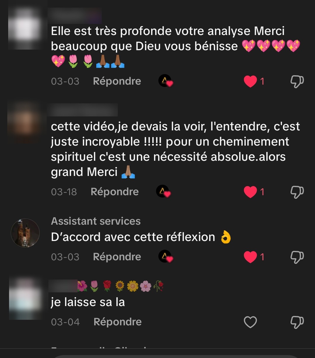 Témoignage d'un abonné