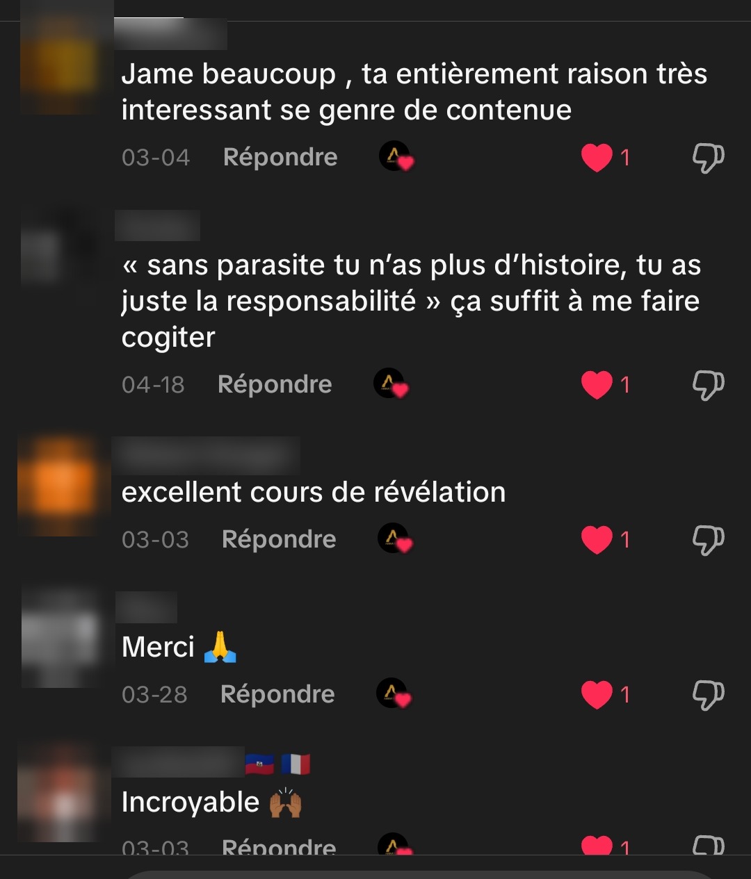 Témoignage d'un abonné