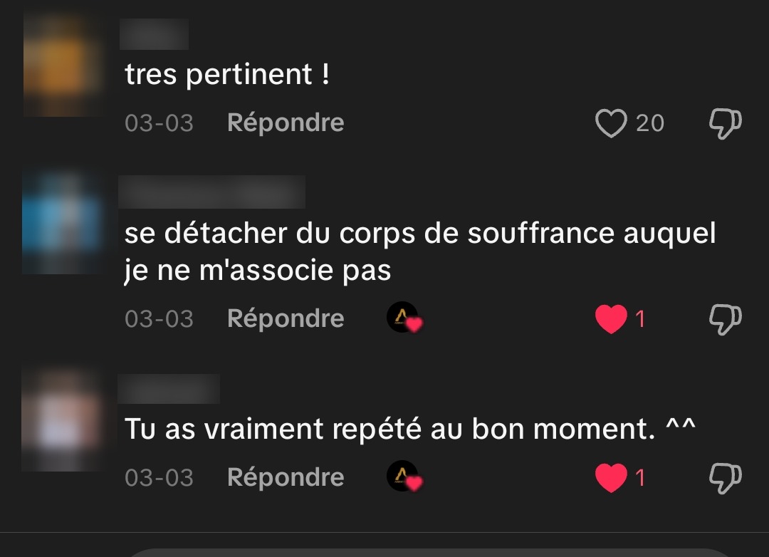 Témoignage d'un abonné