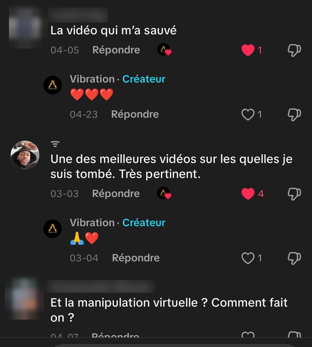 Témoignage d'un abonné