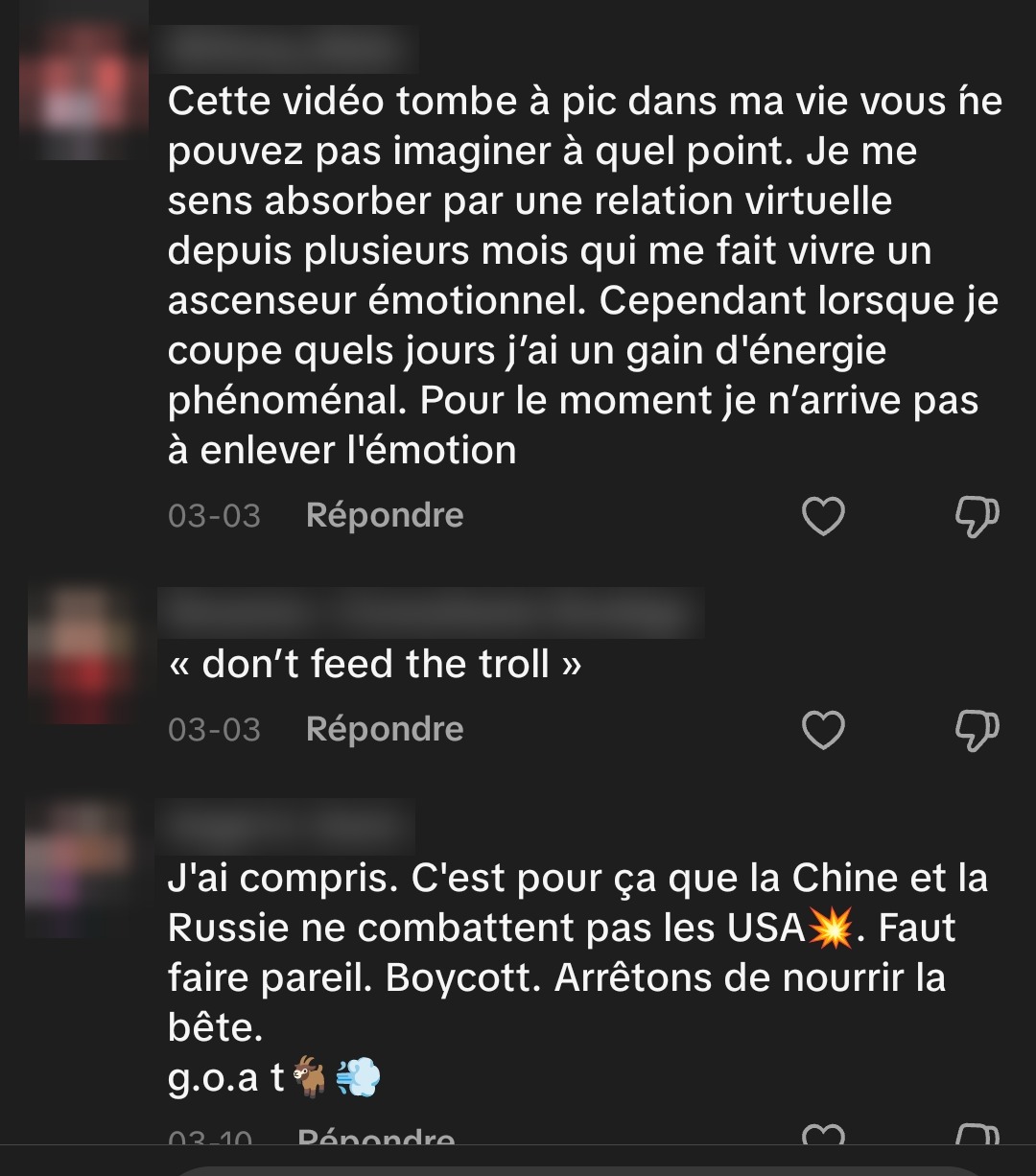 Témoignage d'un abonné