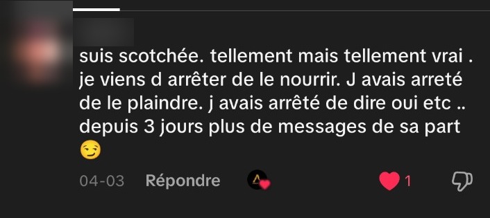 Témoignage d'un abonné