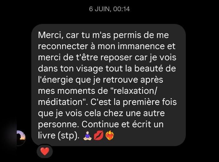 Témoignage d'un abonné